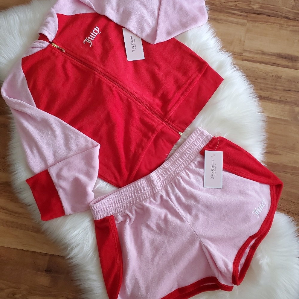 Restocked🍒Juicy Couture Terry Cloth Tracksuit Set